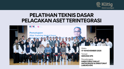 Pelatihan Teknis Dasar Pelacakan Aset Terintegrasi